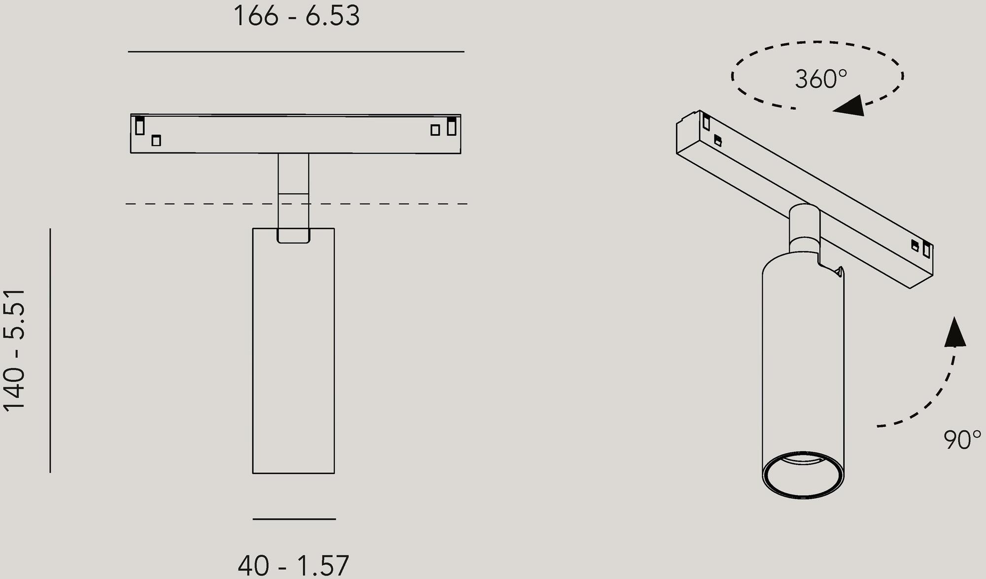 Eden Design Освещение алюминиевых направляющих °online sun-id-1363475 - Вид №3
