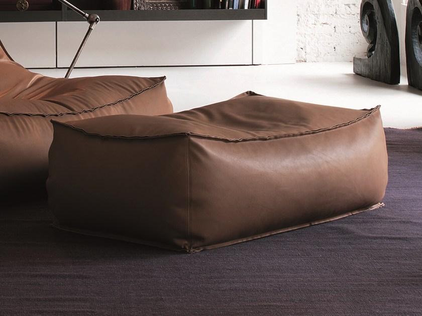 Verzelloni Прямоугольный кожаный пуф Zoe sun-id-1388147 - Вид №2