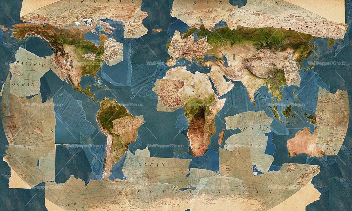 Carta da parati moderna, PVC free, eco-friendly, lavabile WallPepper Moderna-DATE ARCH-00102177 - Вид №1