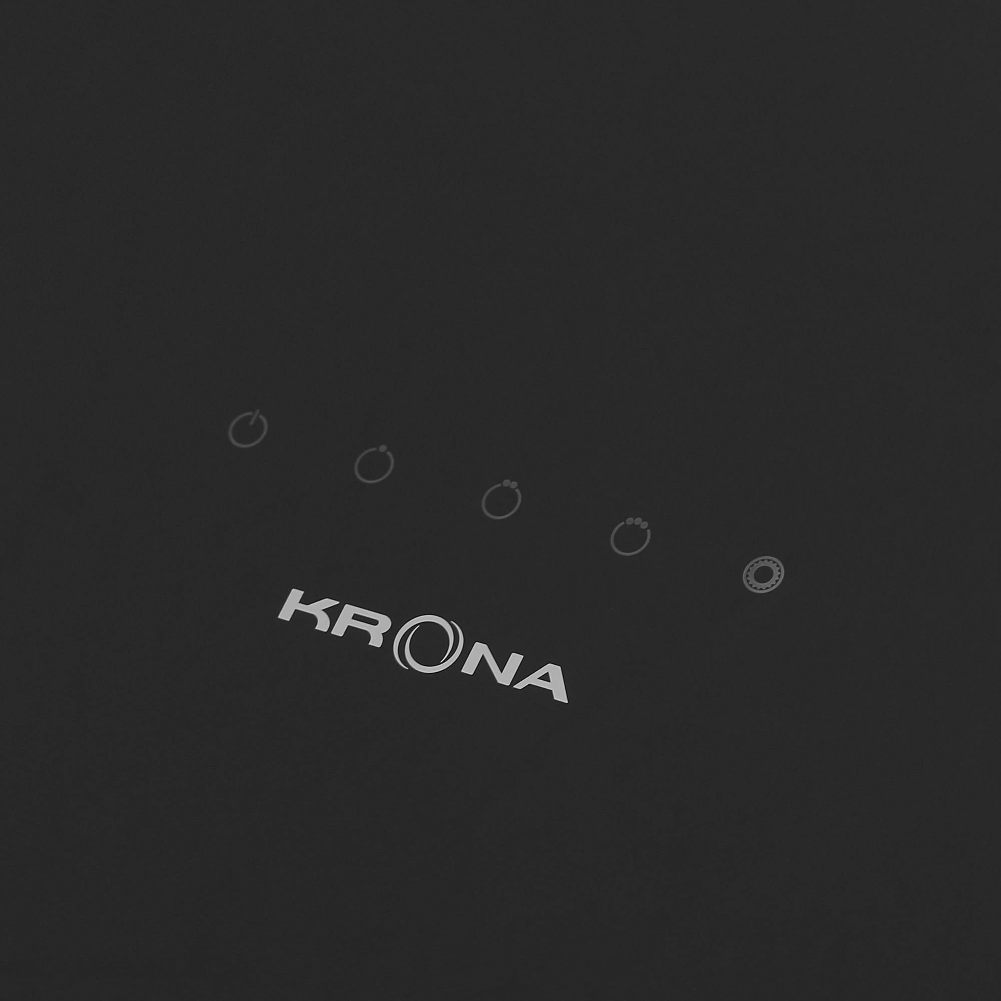 9046666 Вытяжка наклонная KRONA URAN 600 DN BLACK 4S серый/черный STDN-0137972 - Вид №5