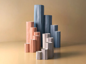 Керамическая ваза / скульптура