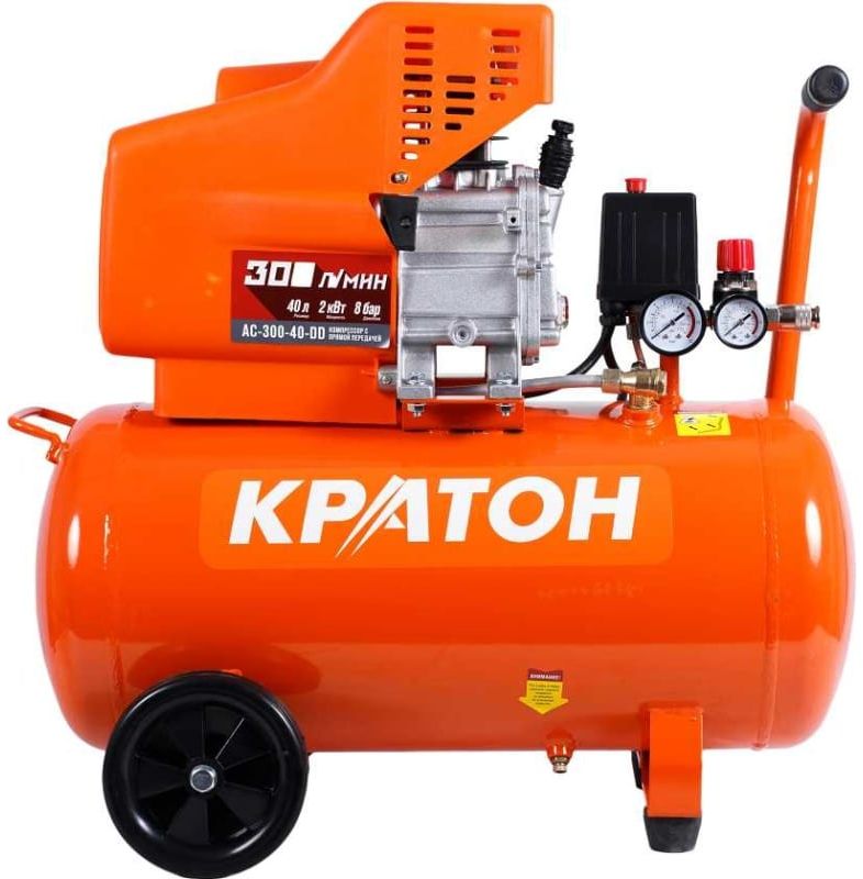 Компрессор поршневой масляный Кратон AC-300-40-DD 9024845 STDN-0020575 - Вид №2