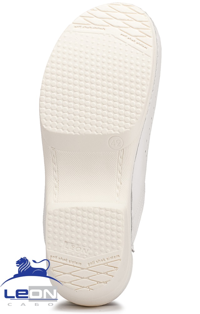 62024 Сабо "Leon LIGHT" мужские белые LEON  Сабо и сланцы размер 42  - Вид №2