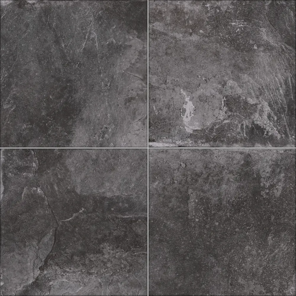 Глазурованная клинкерная плитка Керамин Касл Рок 5 29.8x29.8 см 1.51 м² матовая цвет графит Без серии STLM-2132320 - Вид №1