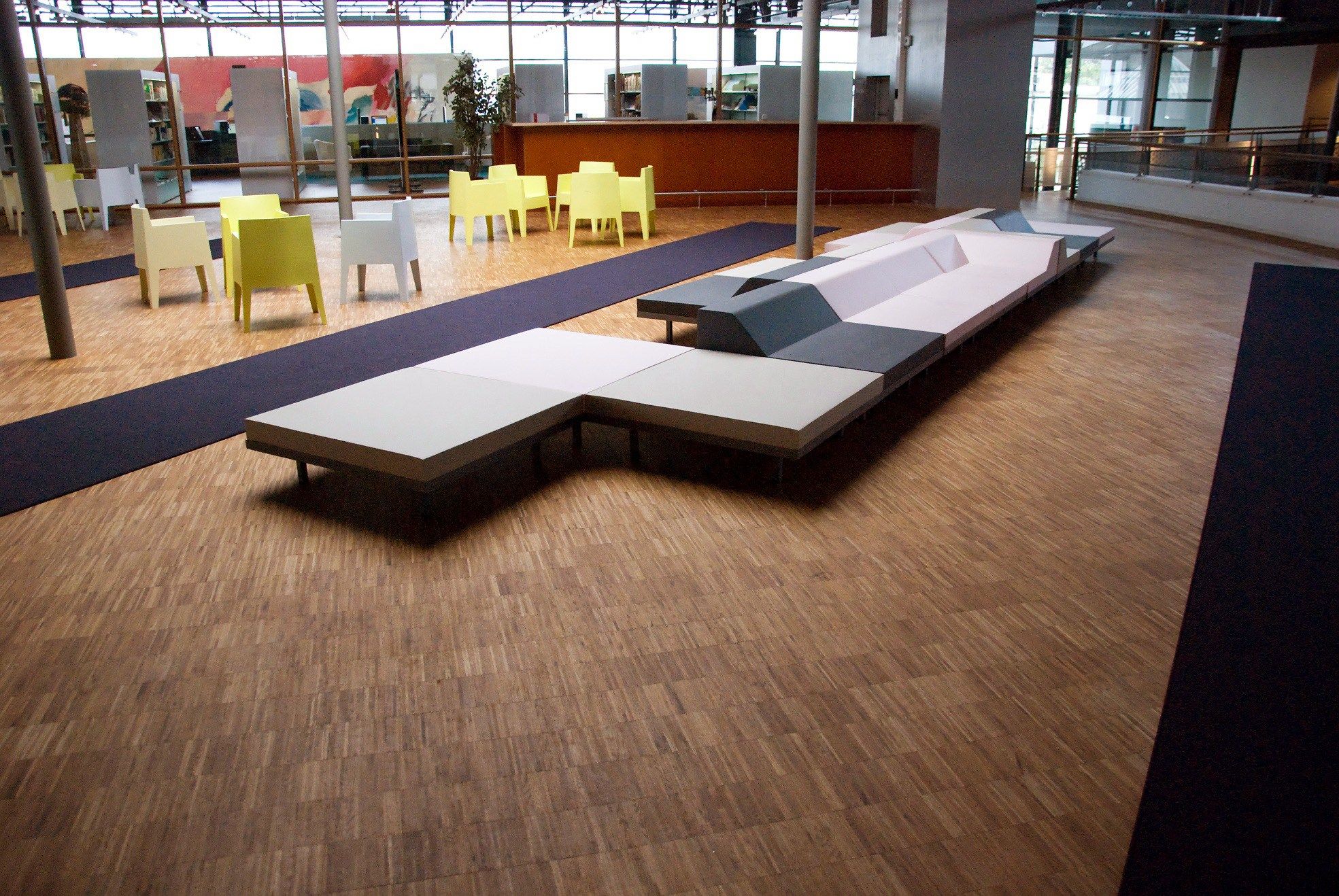 Модульный квадратный пуф из пены QM Quinze & Milan ARCH-00115166 - Вид №2