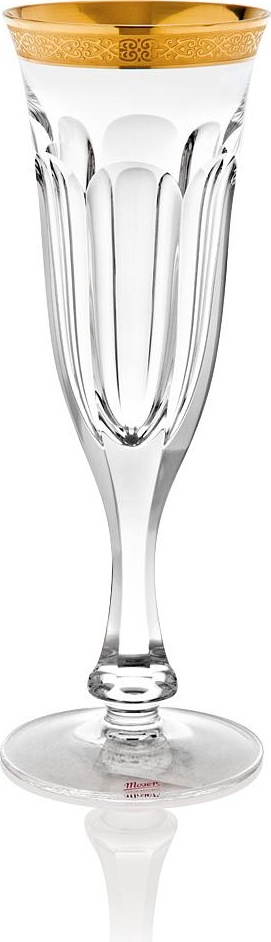 35366 Moser Фужер для шампанского 140мл "Леди Гамильтон" Хрусталь бессвинцовый 