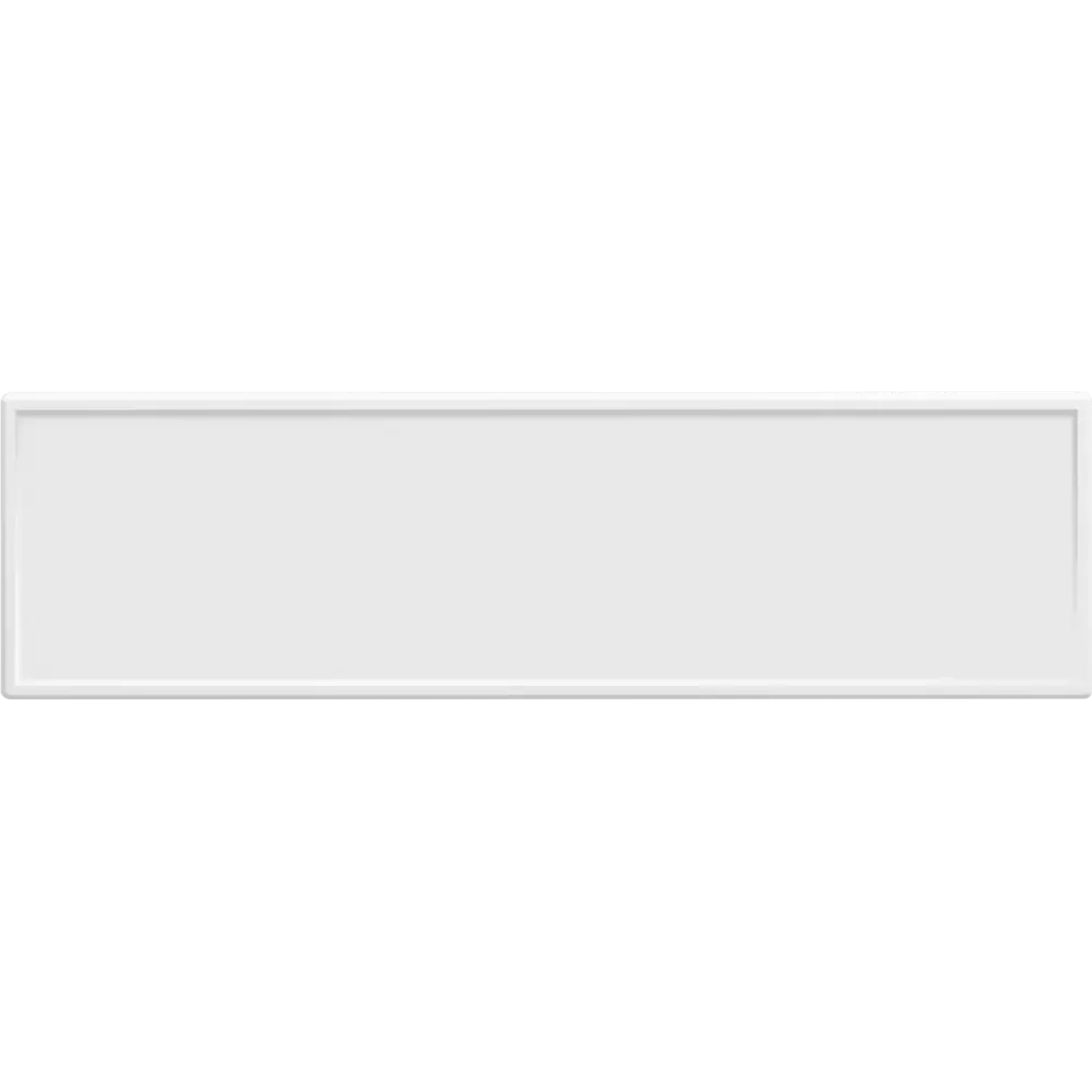 Фасад кухонного шкафа Инта 59.7x16.7 см KONSENSA ЛДСП цвет белый Инта белая STLM-2179991 - Вид №3