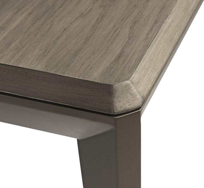 Shake Квадратный деревянный обеденный стол New york sun-id-1384678 - Вид №1