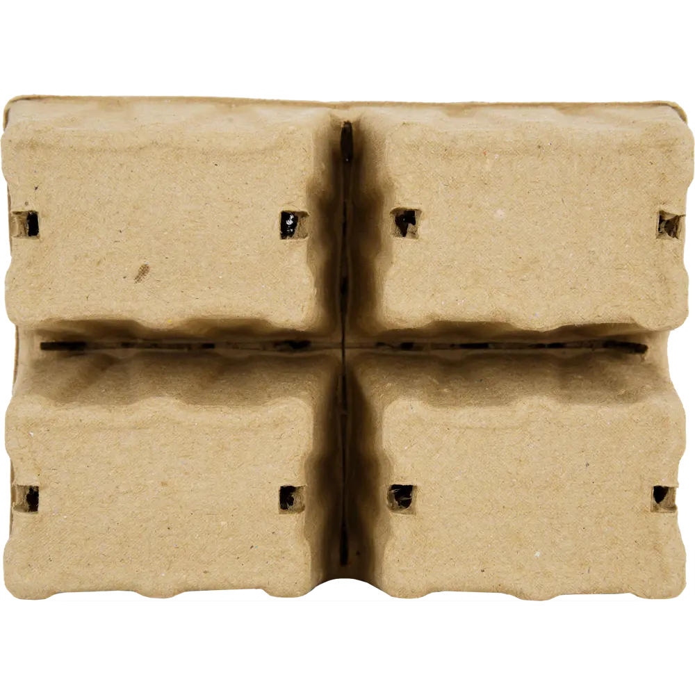 Кассета рассадная биоразлагаемая 4 ячейки 5 шт Santreyd STLM-2058225 - Вид №2