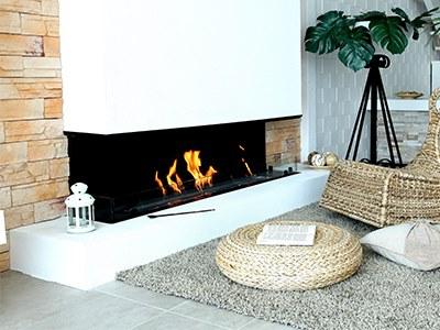 bioKamino Встроенный трехсторонний камин на биоэтаноле Bkbf sun-id-1373504 - Вид №4