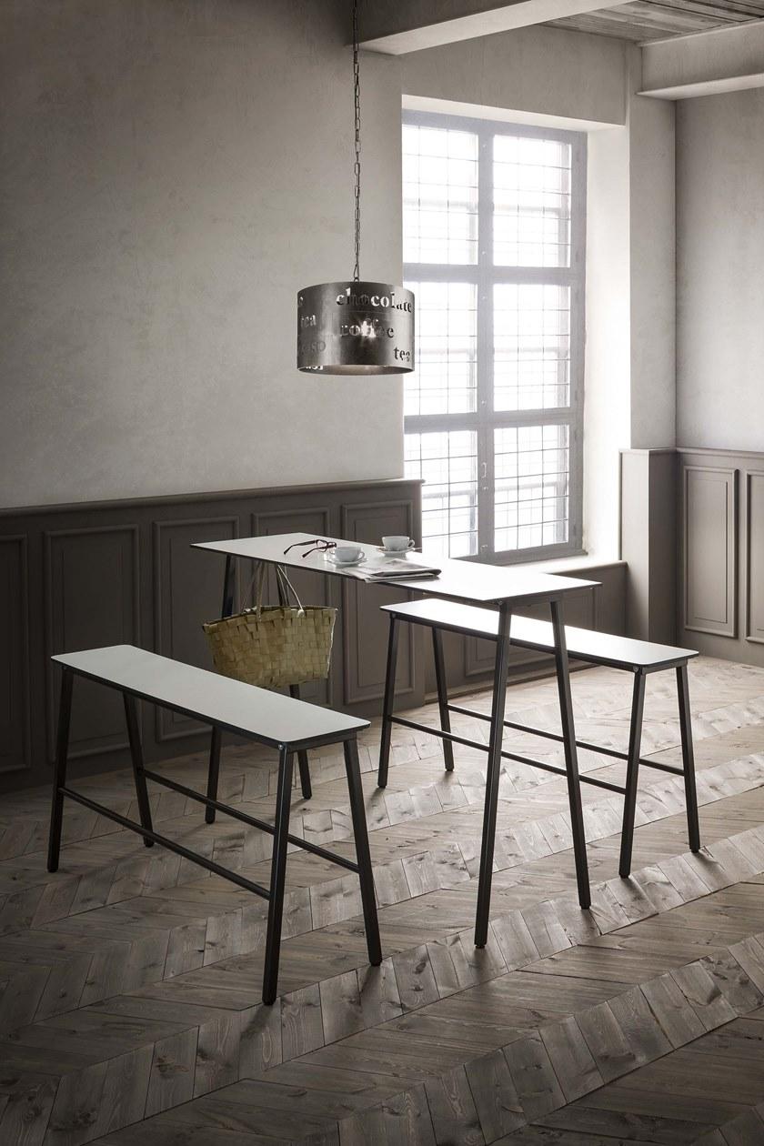 GABER Прямоугольный высокий стол из compactop® sun-id-1419521 - Вид №3