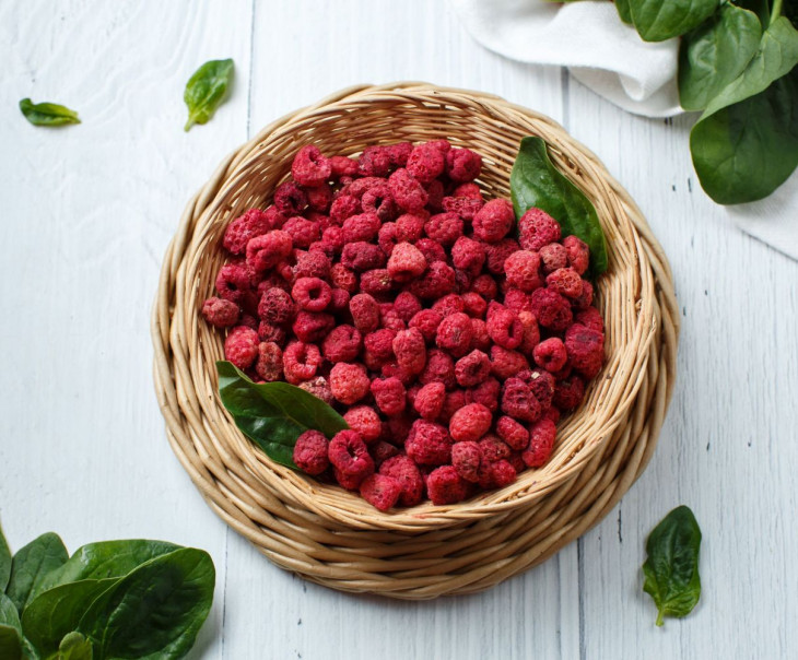 7108 Малина сушеная лесная Вкусляндия  - Вид №1