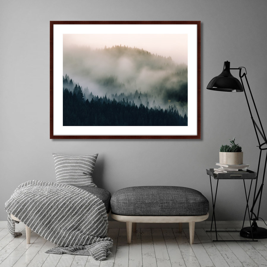 Картина: Forest before night comes КАРТИНЫ В КВАРТИРУ  264752 Разноцветный  - Вид №2