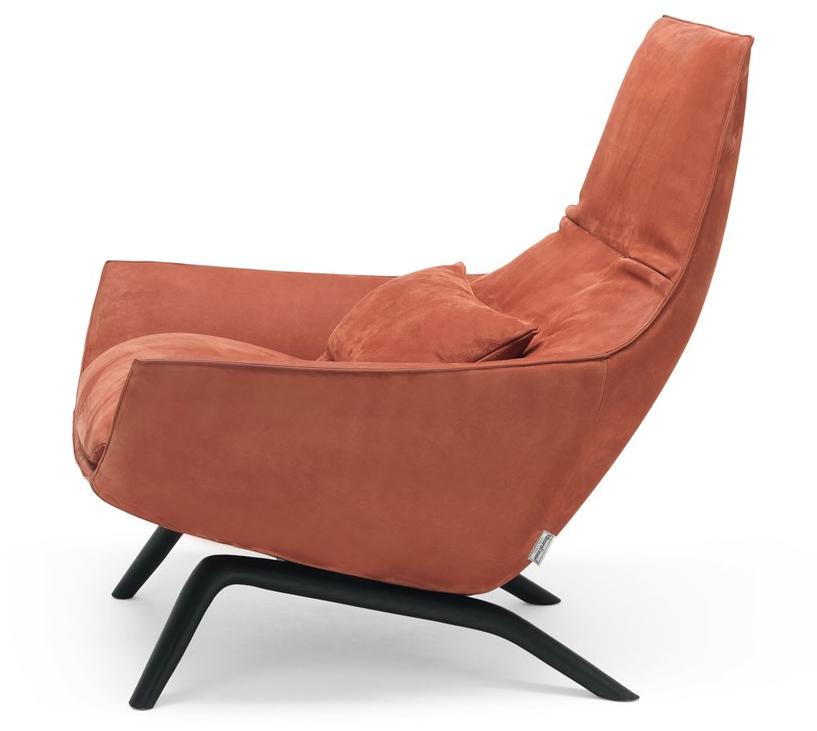 MisuraEmme Мягкое бархатное кресло с подлокотниками Atelier sun-id-1502205 - Вид №9