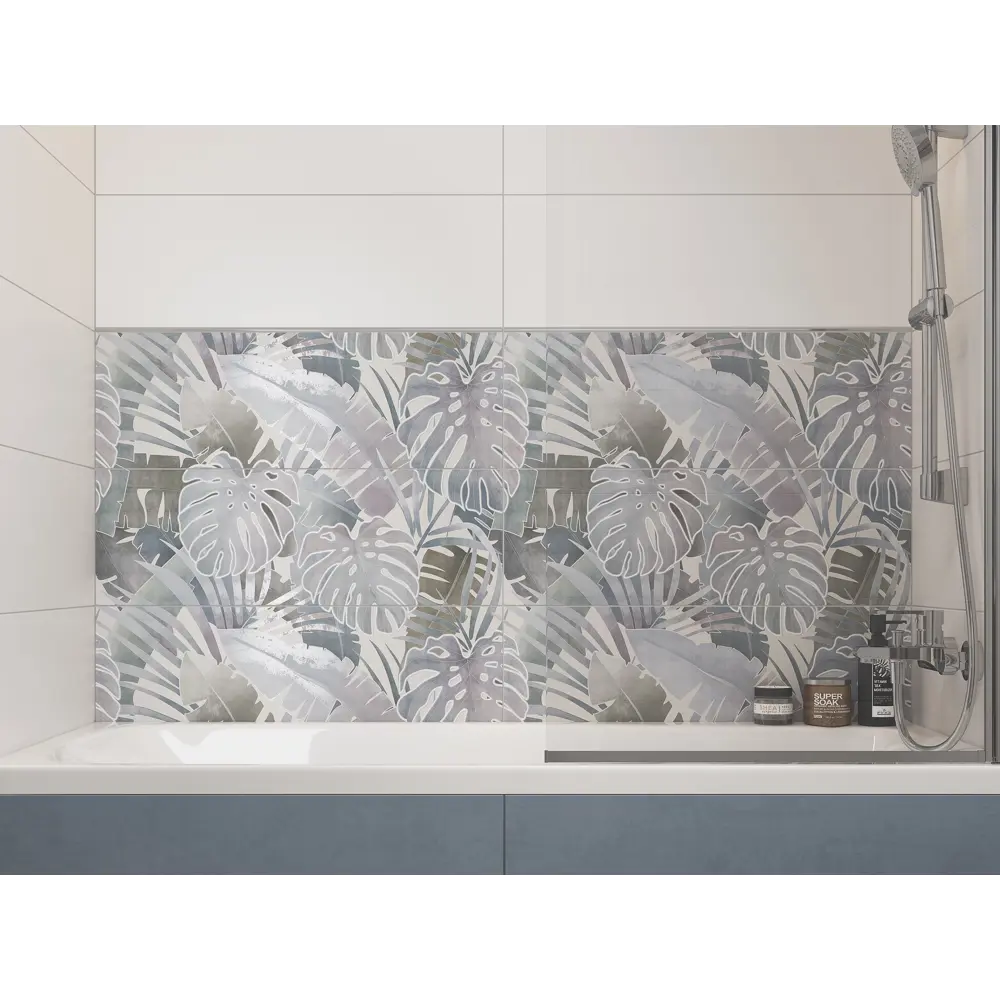 Бордюр металлический Cersanit Metallic 0.5x75 см цвет серый Santreyd STLM-2051854 - Вид №2