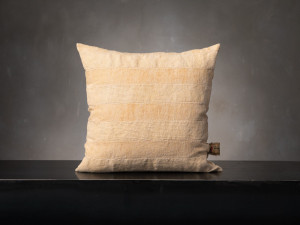 Квадратная льняная подушка