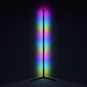 Торшер светодиодный Gauss Atmosphere, изменяемый свет, RGB, 156 см, цвет черный 88294078 STLM-2010807