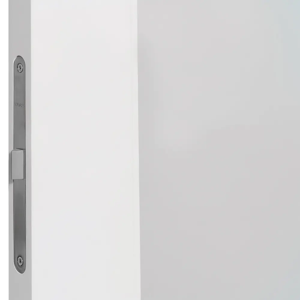 Дверь межкомнатная со стеклом Британия 70x200 см эмаль белый с замком BELWOODDOORS STLM-2132124 - Вид №3