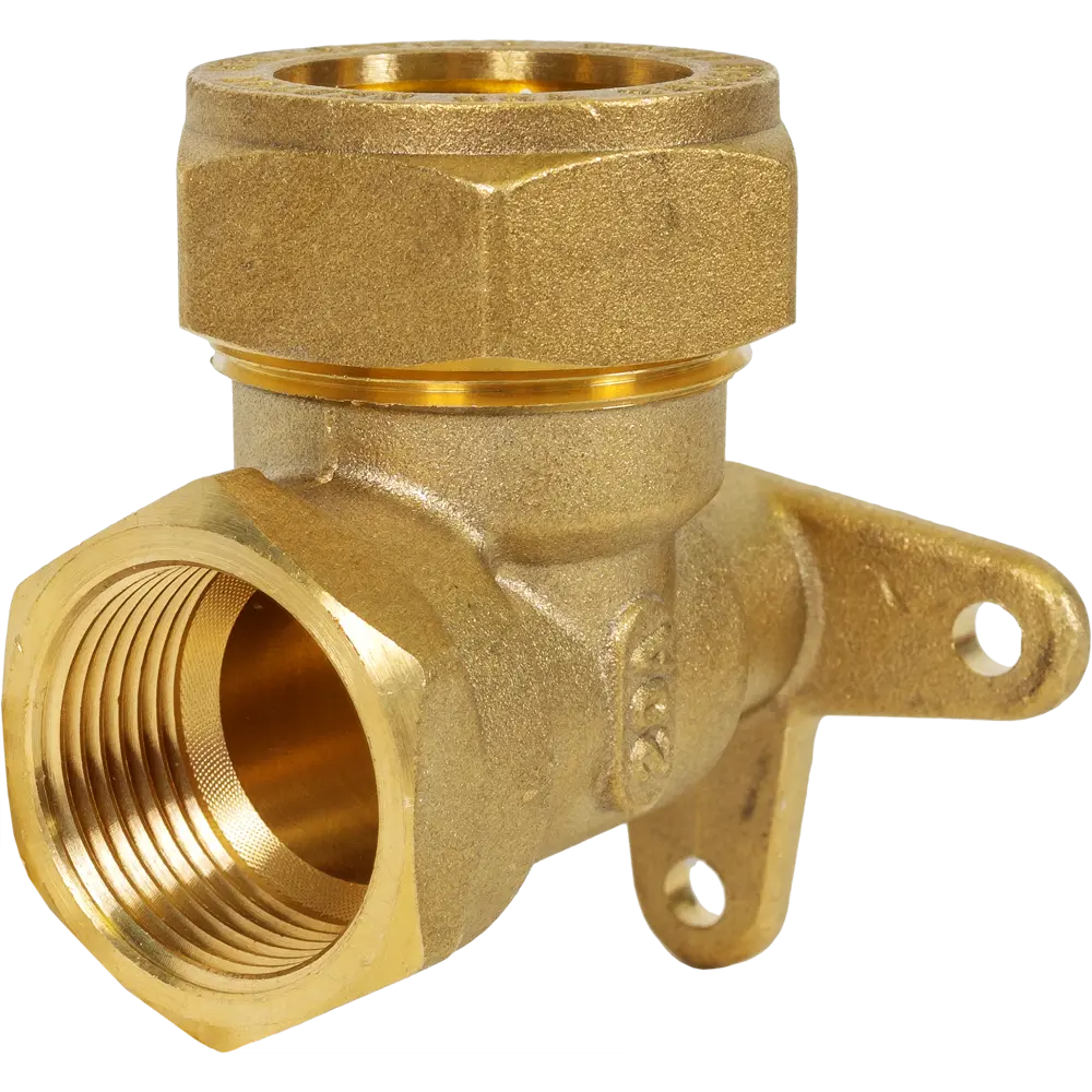 Угольник Neptun обжимной внутренняя резьба 20х3/4" мм латунь STLM-2094031 - Вид №1