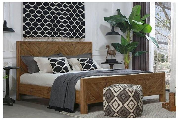 Arrediorg.it® Двуспальная кровать из массива дерева Woodside Ah101-15  - Вид №1