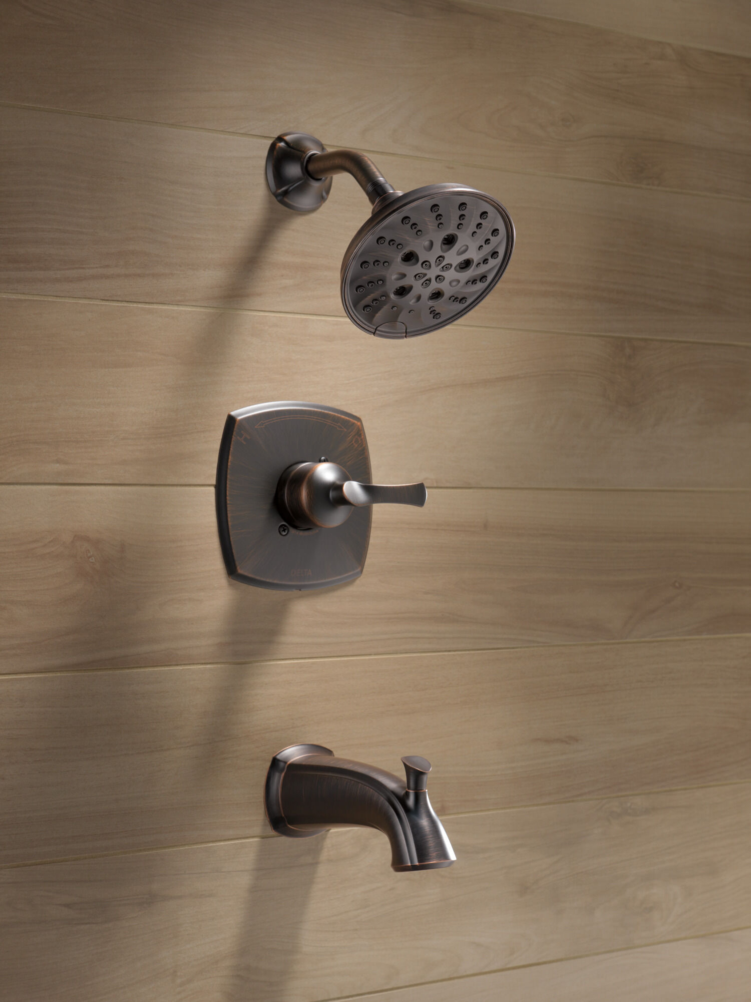 144748-RB Для ванны и душа Monitor® серии 14 Delta Faucet Sandover Венецианская бронза  - Вид №7