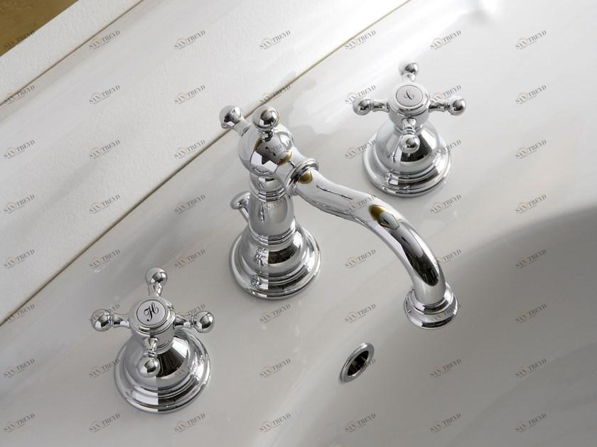 GRAFF Смеситель для раковины на 3 отверстия Canterbury sun-id-1357933