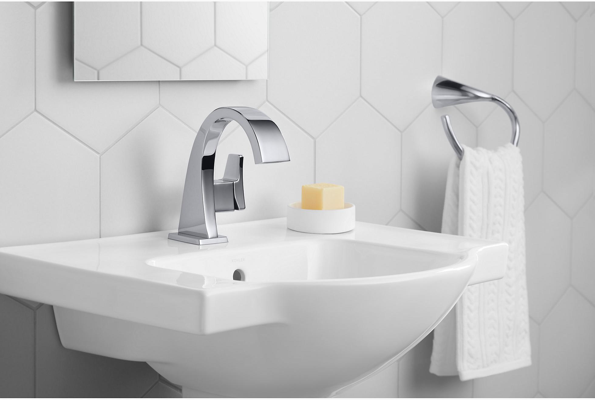 KOHLER Кольцо для полотенца Alteo K-37057-2BZ  - Вид №4