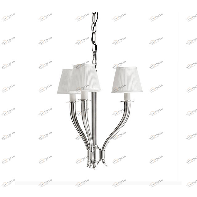 Люстра Mayflower от Eichholtz 3 плафона хром 108078 EICHHOLTZ ДИЗАЙНЕРСКИЕ, EICHHOLTZ 061516 Хром 
