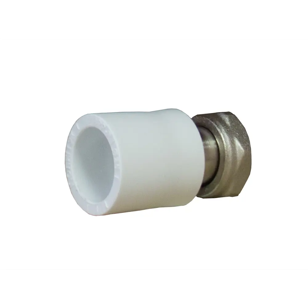 Муфта комбинированная Политэк 1/2"×20 мм для систем водоснабжения 86689644 STLM-1578325 - Вид №2