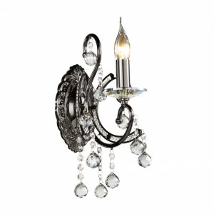 Настенный светильник бра Given 708617 SUPERNW СВЕЧА 078018 Прозрачный;серебро