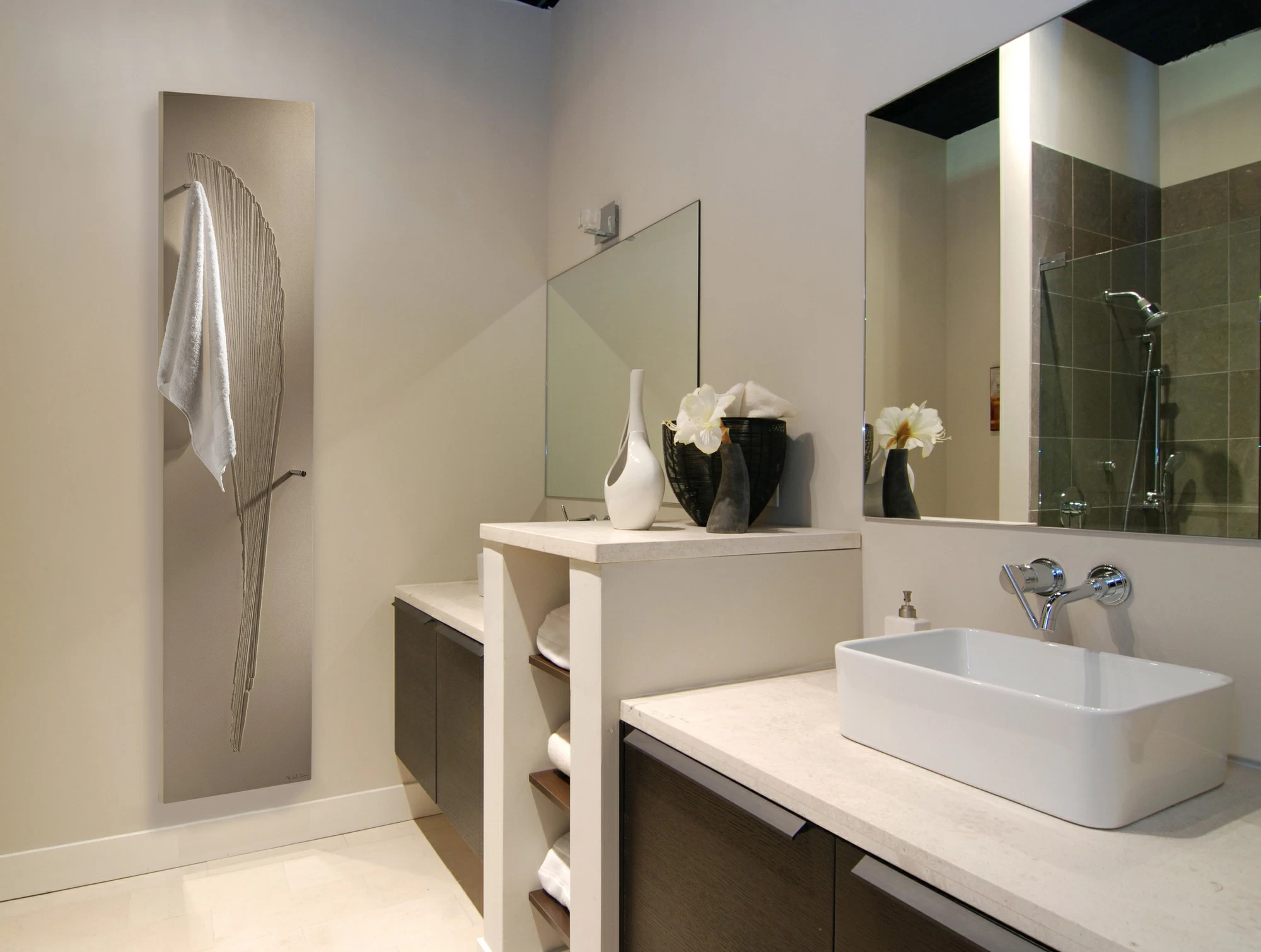 Электрический радиатор 80 x 127 cm Sculptural Bain Cinier  900 Вт sun-id-1218156 - Вид №2