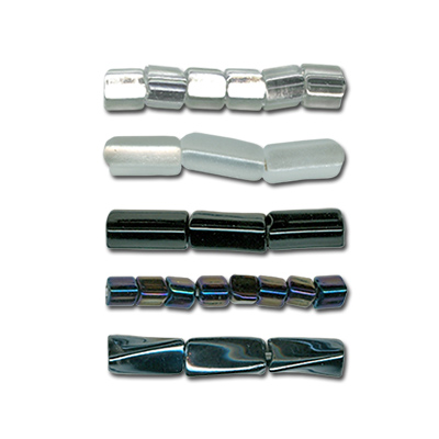 321-40001 Бисер Чехия TRIANGLE 10 х 5 мм 50 г 23980 черный PRECIOSA 