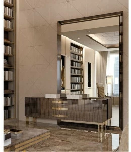 Bizzotto Зеркало настенное прямоугольное в раме Symphony - infinity