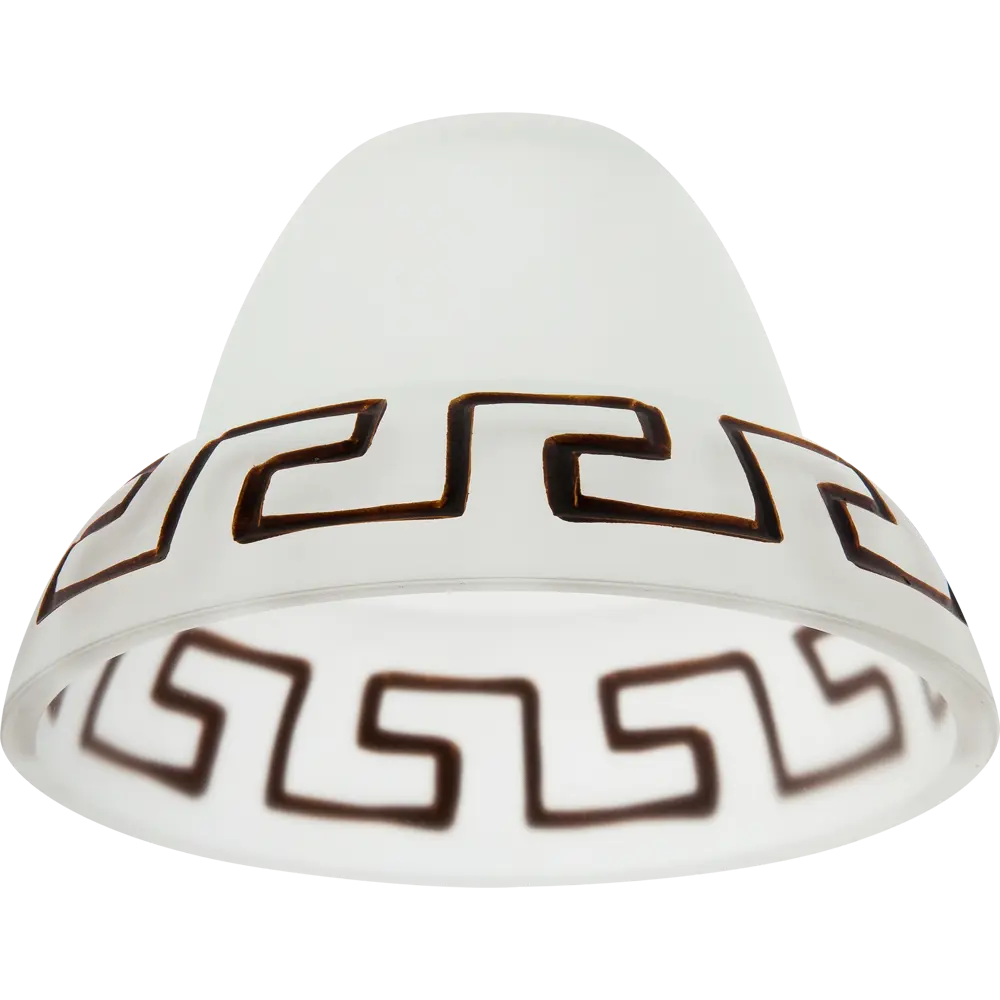 Плафон Этруска E27, цвет прозрачный матовый/коричневый NINA GLASS STLM-2087615