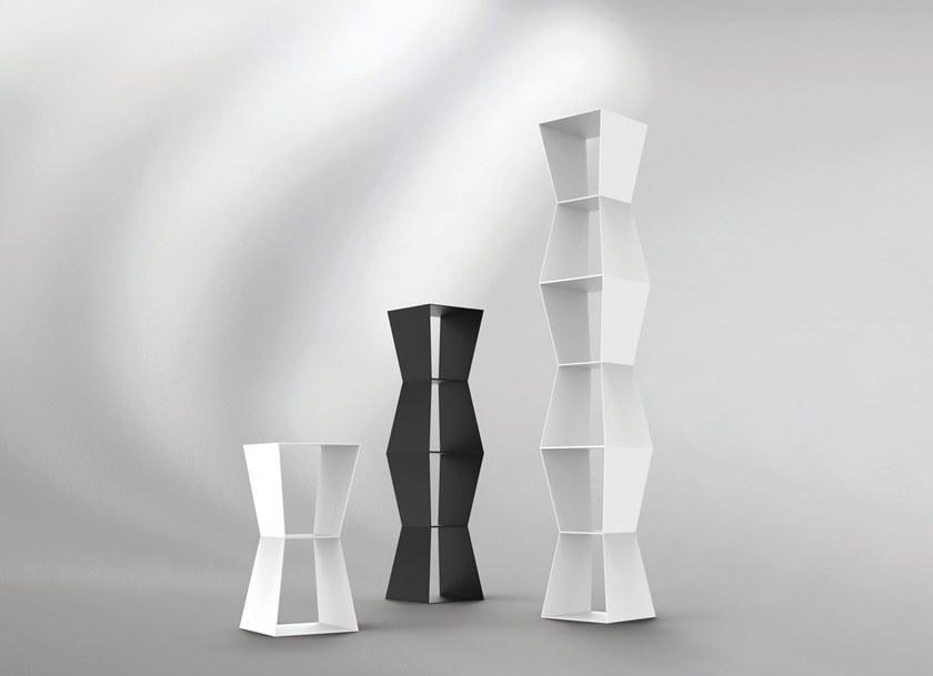 ALBEDO Самонесущий книжный шкаф из стали, окрашенной жидкой краской sun-id-1472420 - Вид №6