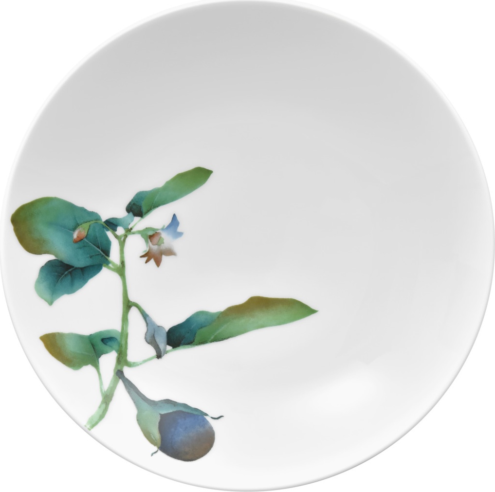 10637869 Noritake Тарелка для пасты Noritake "Овощной букет.Баклажан" 23см Фарфор 