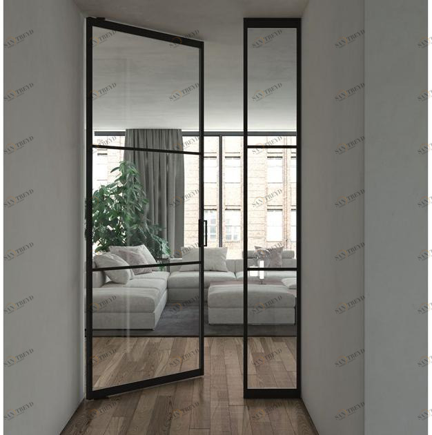 FOA Поворотная стеклянная дверь Factory sun-id-1417949