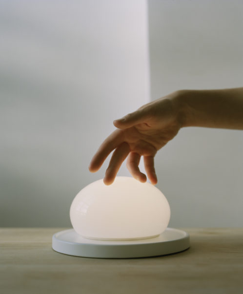 073714 Настольная лампа белая Marset Bolita  - Вид №1