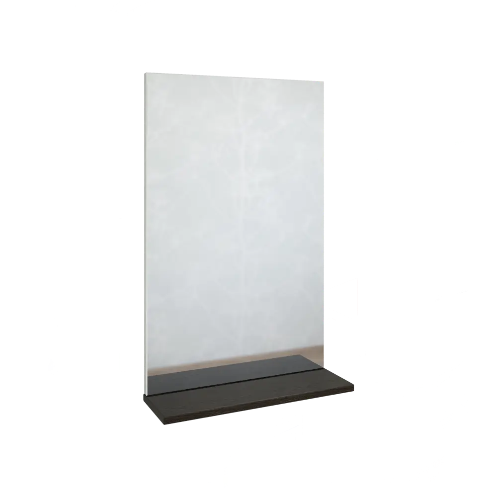 Зеркало «Элеганс» с полкой 50x72 см цвет светлое дерево Santreyd STLM-2197725 - Вид №1