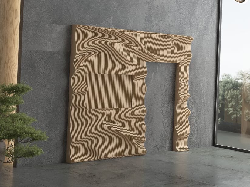 Параметрическая стеновая панель MYWOODREAM STRATUM ARCH-00073803 - Вид №1