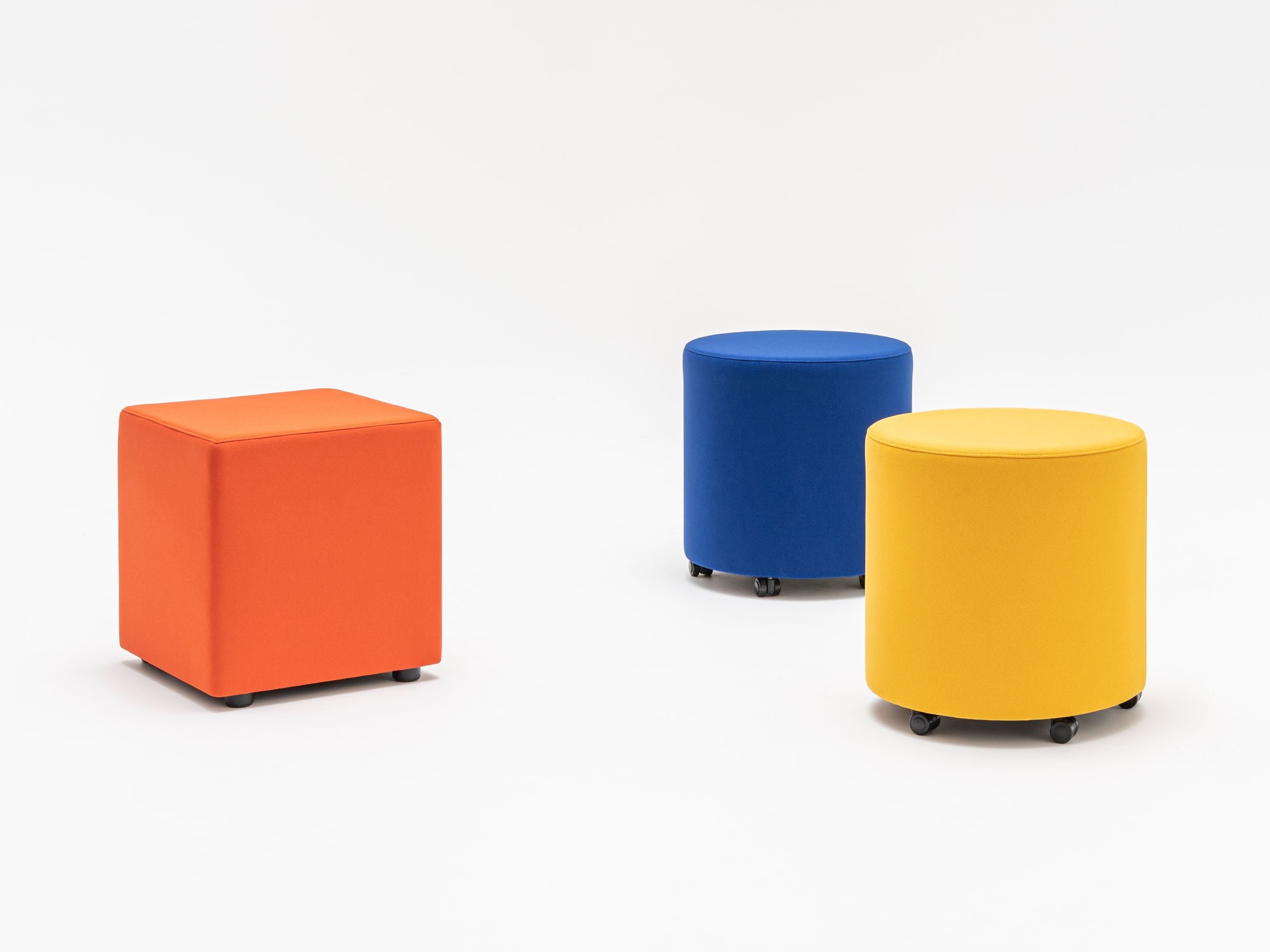 Круглый пуф из ткани MDD Mix ARCH-00032658 - Вид №16