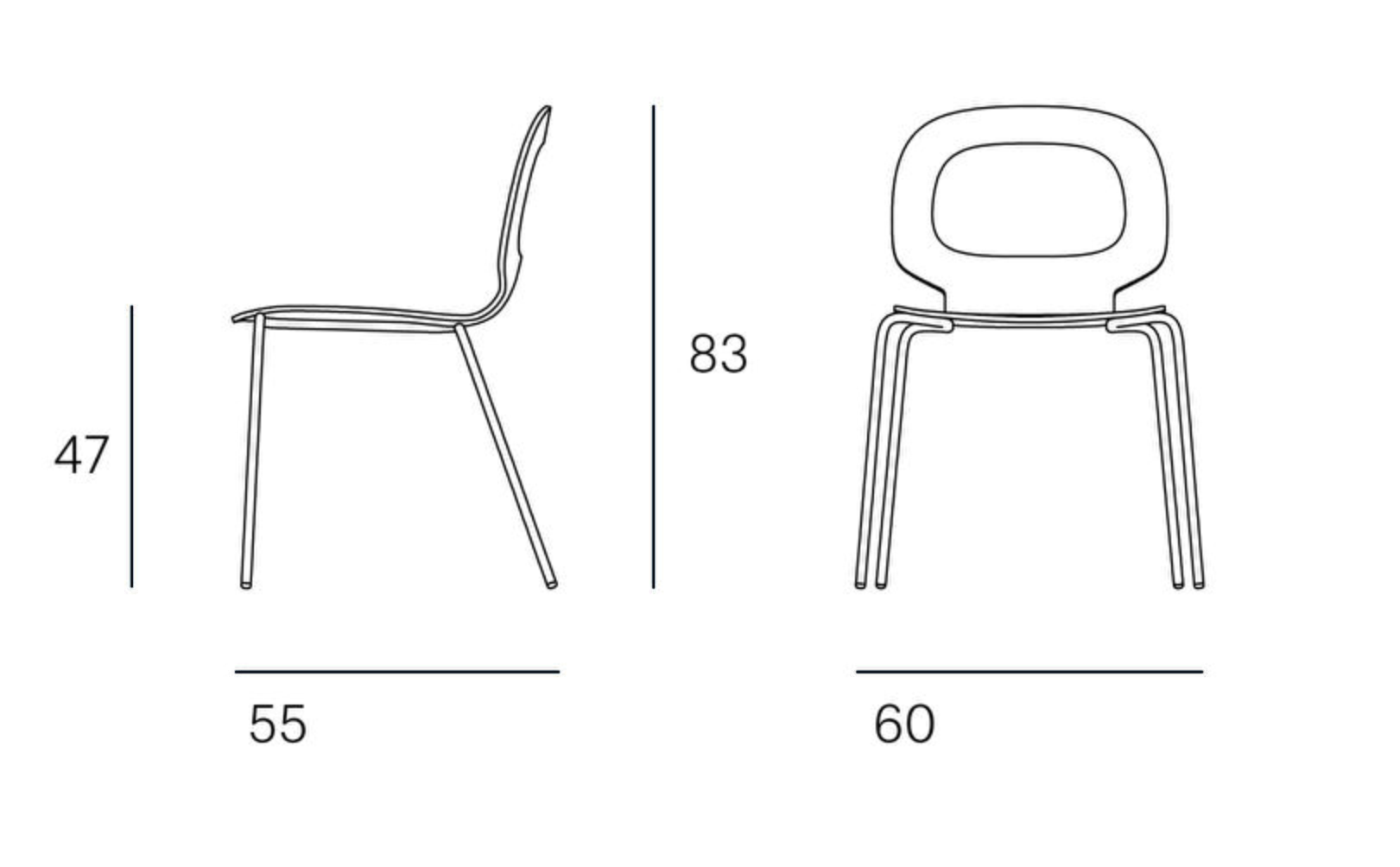 Стул из ясеня Blasco&Vila Halo ARCH-00085973 - Вид №8