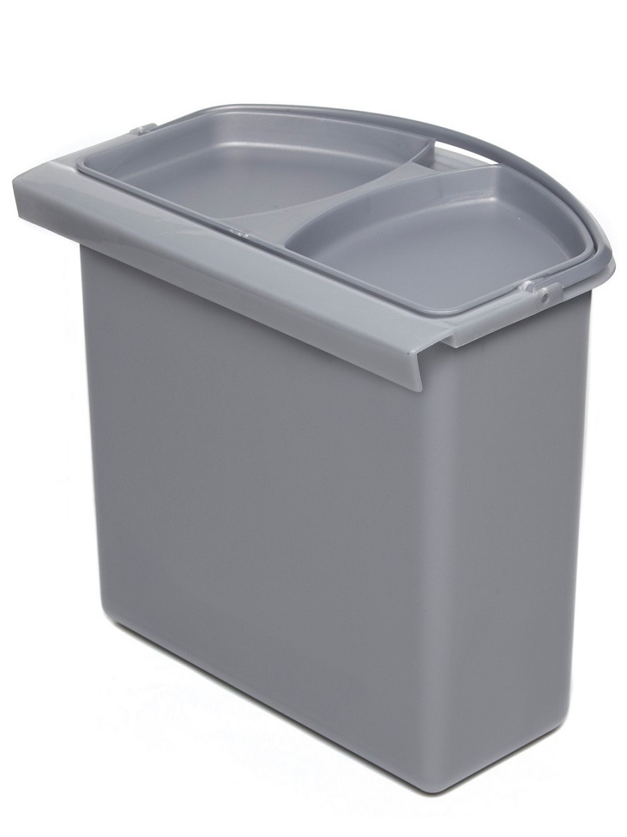 Контейнер для мусора на дверцу Theta 7 Metallic Grey NAVAKO 10022 - Вид №2