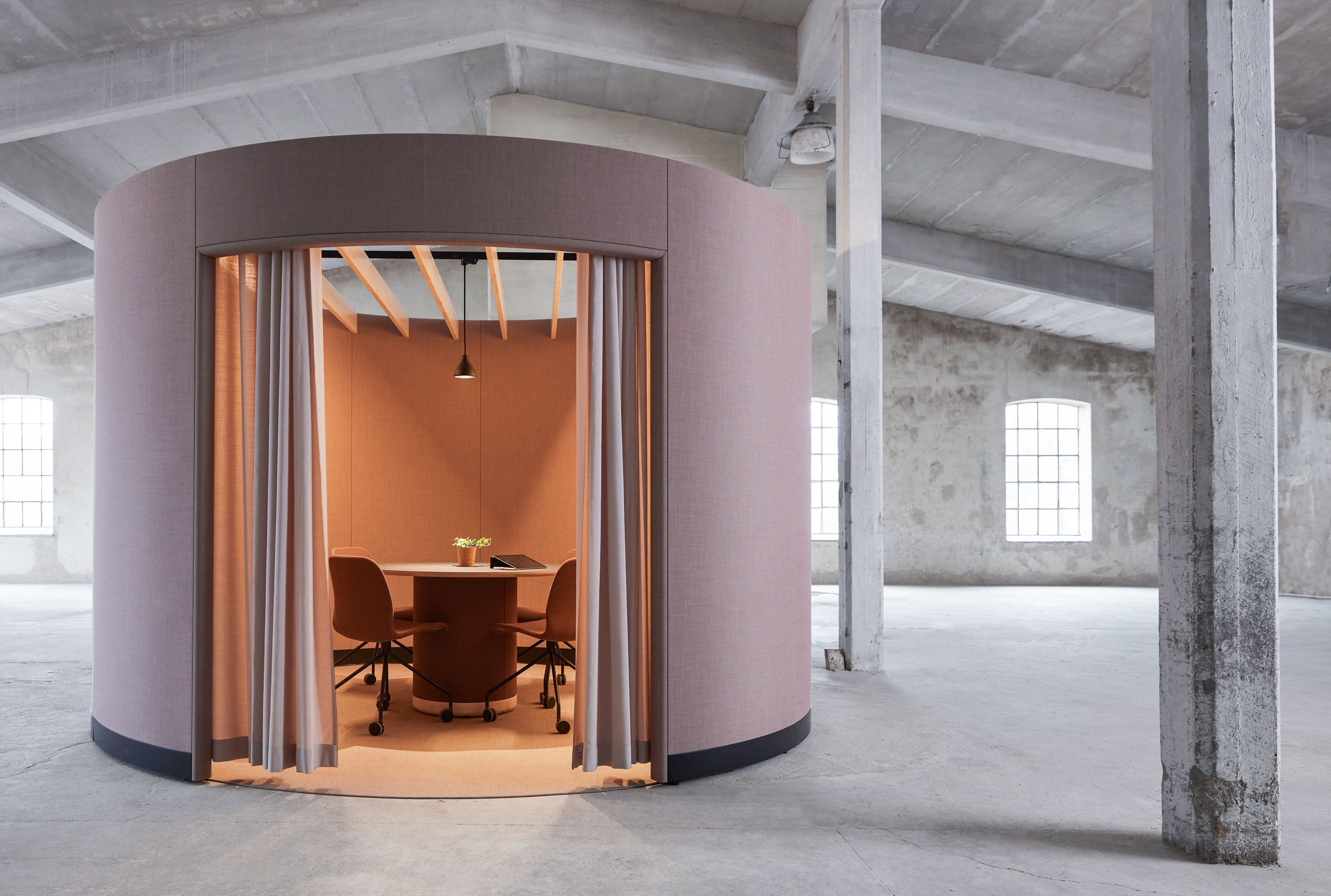 Акустическая офисная кабина со встроенным освещением Glimakra of Sweden Build Up ARCH-00097146 - Вид №3