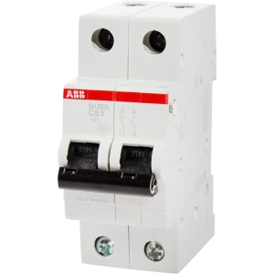Автоматический выключатель ABB SH202L 1P N C63 А 4.5 кА 2CDS242001R0634