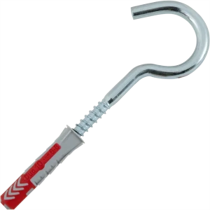 Дюбель универсальный DuoPower 10x50 мм, крюк-полукольцо, 2 шт. 81933204 STLM-2059689