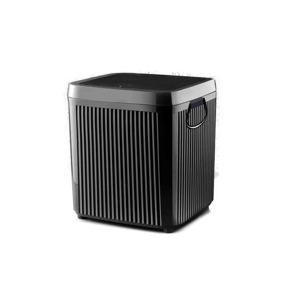 Контейнер для мусора Glew 5 л пластик цвет черный Santreyd STLM-2172823