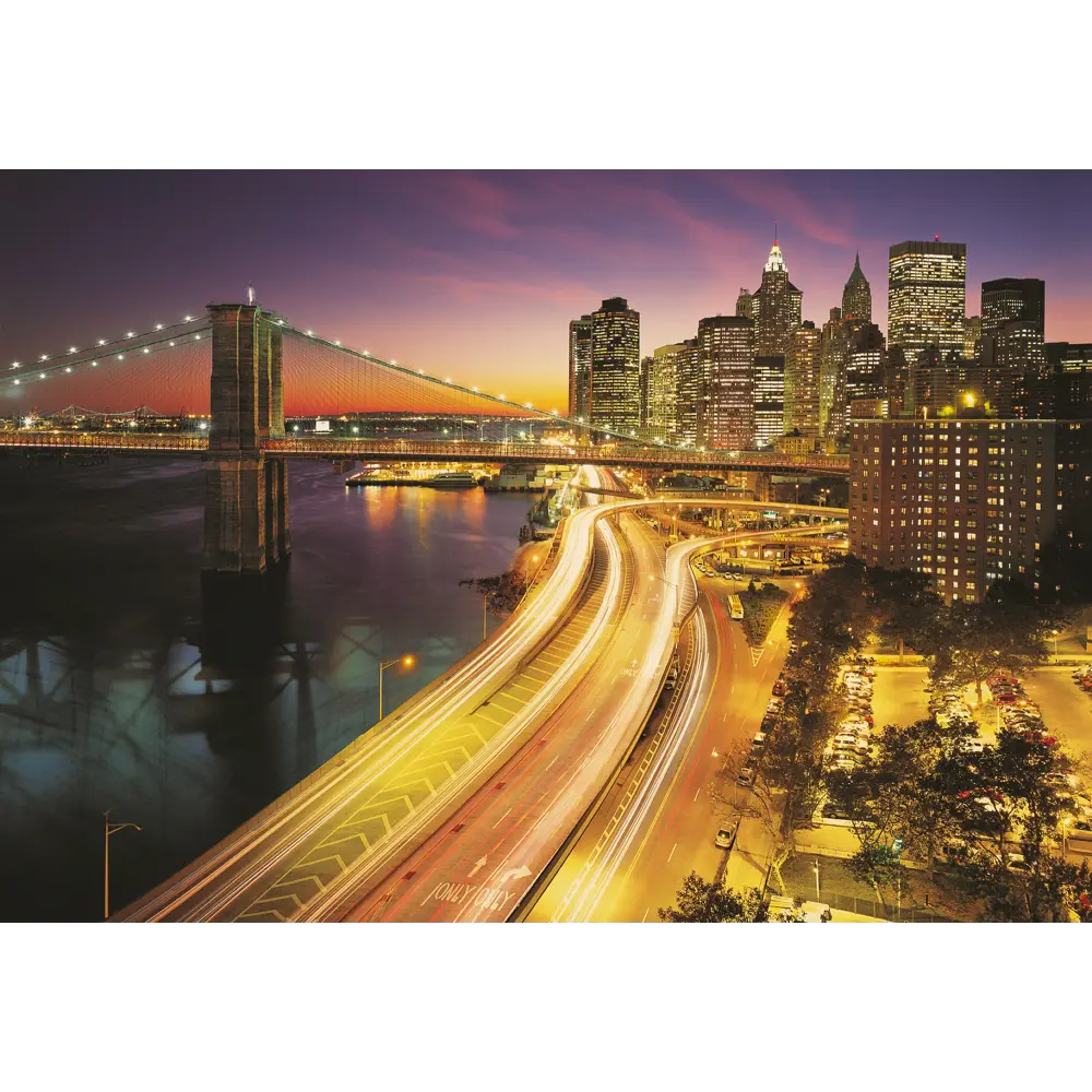 Фотопанно бумажное «NYC Lights», 368х254 см Komar National Geographic STLM-2180952
