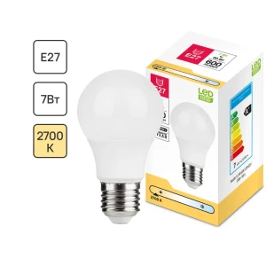 Светодиодная лампа Santreyd E27 груша матовая 7Вт теплый свет 82991694