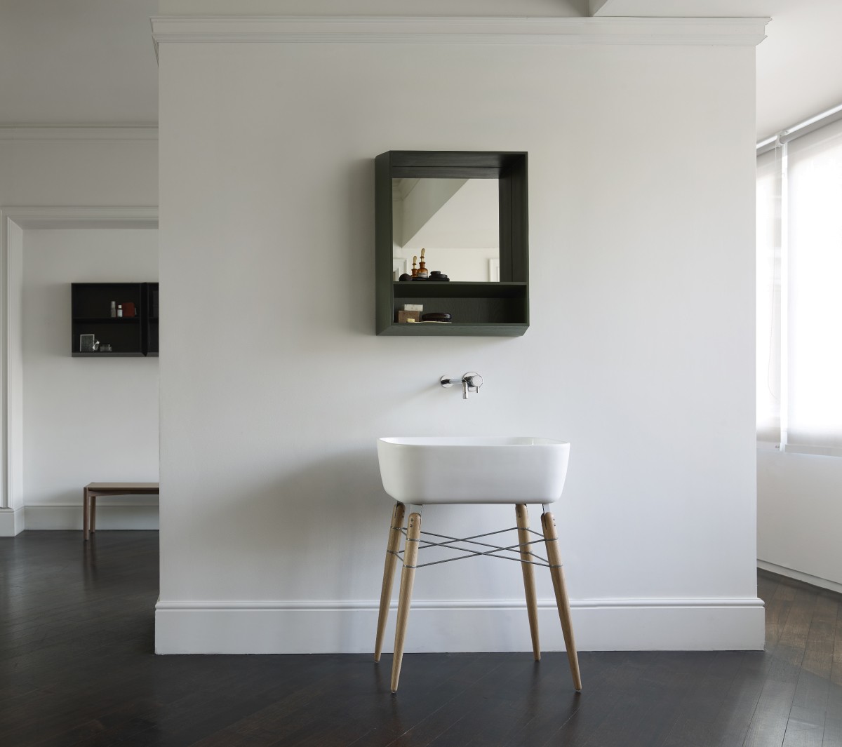 com_RAY Напольная раковина стоящая прямоугольная Ex.T  - Вид №5